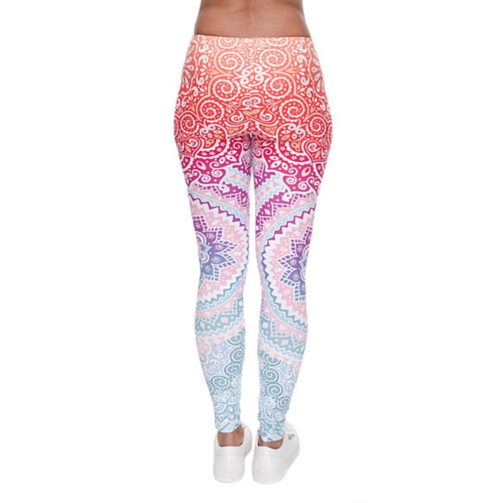 Ombre Printed Leggings - Picture 3 of 3